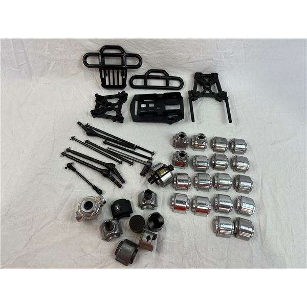 Lot of RC Housings, drive shafts and accessories