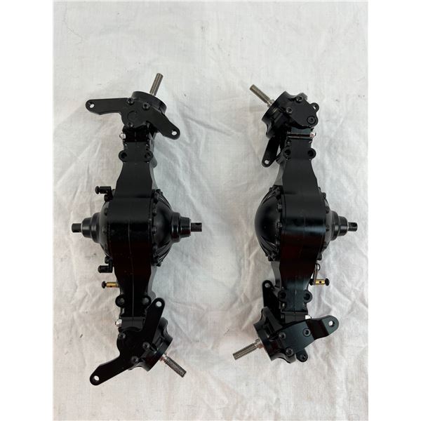Set of front & Rear aluminium differentials