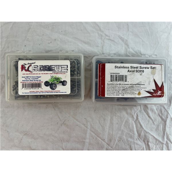 Axial SMT10 & SCX10 RC car screw Sets