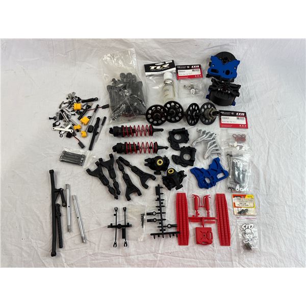 Large lot of mixed RC Car parts
