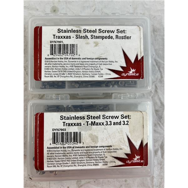 Traxxas Stainless steel screw sets
