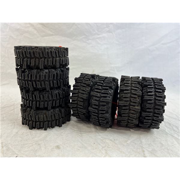 Lot of 8 Mud slingers 4x4 RC Truck tires