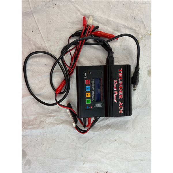 Thunder AC6 Dual power battery charger