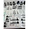 Image 4 : large group of car and RC car decals
