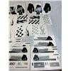 Image 5 : large group of car and RC car decals