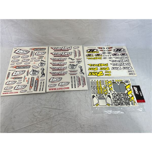 Losi RC Car decal lot