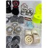 Image 4 : Bulk lot of RC Car rims. Various sizes and colors