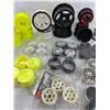Image 6 : Bulk lot of RC Car rims. Various sizes and colors
