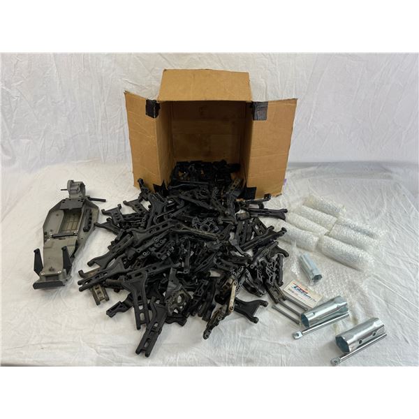 Bulk lot of RC Car plastic components
