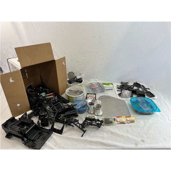 Mixed lot of RC Car parts and components