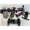 Image 2 : lot of 5 partially assembled RC cars and components