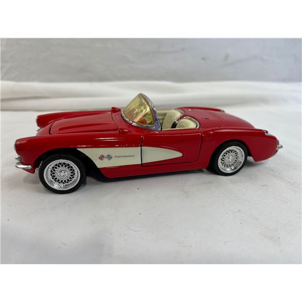 1957 Chevy corvette diecast model