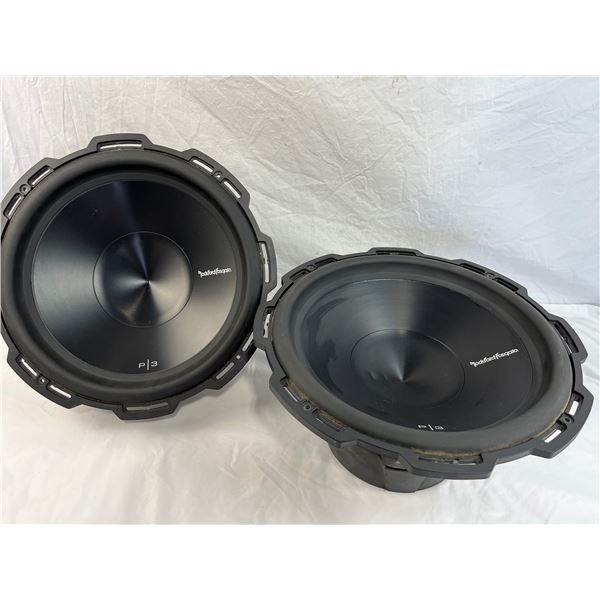 2 - Rockford Fosgate P/3 subwoofers