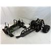 Two partial gasoline powered rc cars