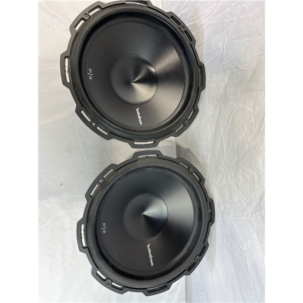 2 - Rockford Fosgate P/3 subwoofers