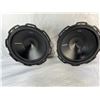 2 - Rockford Fosgate P/3 subwoofers