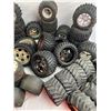 Image 5 : Large lot of medium large RC car tires