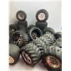Image 7 : Large lot of medium large RC car tires