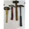 Image 4 : Lot of 10 assorted hammers 