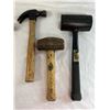 Image 7 : Lot of 10 assorted hammers 