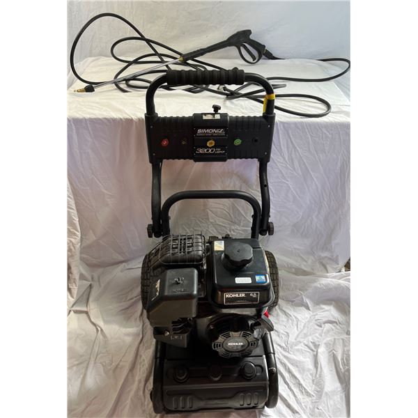 Simoniz 3200 psi pressure washer