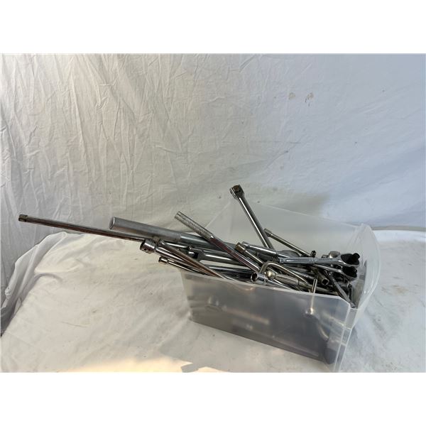 Mixed lot of various socket wrenches