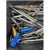 Image 4 : Tool box of mixed allen wrenches drill bits and misc
