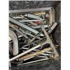 Image 6 : Tool box of mixed allen wrenches drill bits and misc