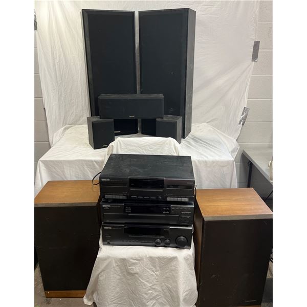 Kenwood House Stereo and Speakers