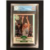 Image 1 : 1990 FLEER BASKETBALL LARRY BIRD (GCG 7)