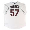 Image 1 : SHANE BIEBER SIGNED INDIANS JERSEY (BECKETT)