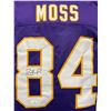 Image 2 : RANDY MOSS SIGNED MINNESOTA VIKINGS CAREER STAT JERSEY (JSA COA)