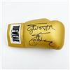 Image 1 : SYLVESTER STALLONE SIGNED GOLD TUF WEAR BOXING GLOVE (FROZEN POND COA)