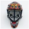 Image 2 : Jacob Markstrom Autographed Calgary Flames Mini-Goalie Mask (Frozen Pond)