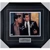 Image 1 : Martin Sheen/Charlie Sheen Framed Autographed "Wall Street" 11X14 Photo (Frozen Pond)