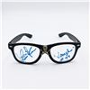 Image 1 : Charlie Sheen Autographed "Ricky Vaughn" Glasses (Frozen Pond)