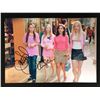 Image 1 : LINDSAY LOHAN AND AMANDA SEYFRIED SIGNED MEAN GILRS 8 X 10 (RA COA)