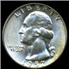 1957D Washington 25c Quarter Coin Graded MS67 (COI-4032)