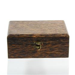 Sugar Palm Wood Jewelry Box (DEC-085)
