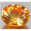 .89ct RARE AAA Charming Orange Sapphire Oval VVS RETAIL $1250 (GEM-4569)