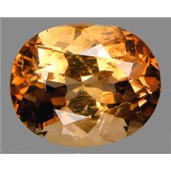 9.95ct RARE Oval Cut Top AAA Imperial Topaz VVS RETAIL $6500 (GEM-7327)