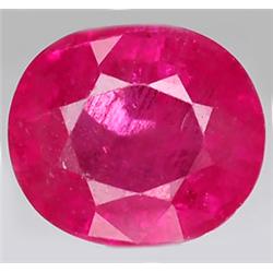3.33ct RARE Top AAA Mozambique Pink Red Ruby RETAIL $2950 (GEM-7338)