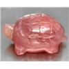 16.66ct  Hand Carved Pinkish Red Ruby Turtle RETAIL $1550 (GEM-7478)