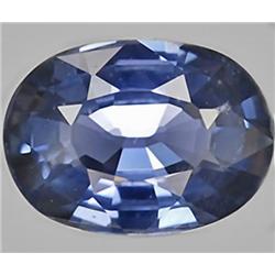 0.86ct RARE Oval Cut Top AAA Blue Sapphire VVS RETAIL $1850 (GEM-7544)