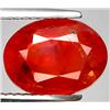 4.03ct RARE Oval Cut Orange Red Padparascha Sapphire Nigeria VS RETAIL $3500 (GEM-7553)