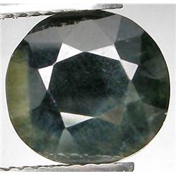 5.79ct RARE Oval Cut Top AAA Blue Black Sapphire RETAIL $5750 (GEM-7618)