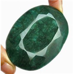 408ct Giant Size AAA+ Quality Green S. American Emerald Gemstone RETAIL $25650 (GEM-7729)