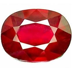 8.60c tHuge Stunning Natural Pigeon Blood Red Ruby Gem CLEAN CLEAR RETAIL $4350 (GEM-7852)