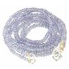 47ct. Single Strand Exclusive Natural A Block Tanzanite Necklace 18" RETAIL $35500 (JEW-1140)