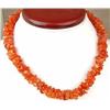 445ct Designer Sparkling Natural Cornelian Necklace 16.5" RETAIL $42500 (JEW-1163)